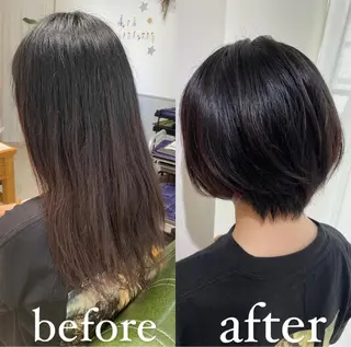 ショート eins.hair所属・過去一の柔髪ヘア 🌿einshairのヘアスタイル