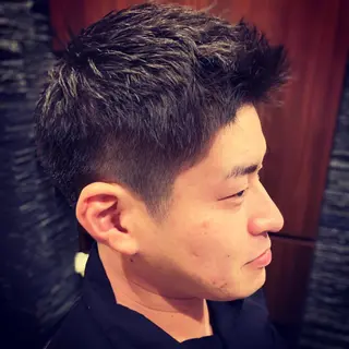 ショート メンズ HIROGINZA ヒロ銀座 青山所属・マツオ リュウホウ🐉のヘアスタイル