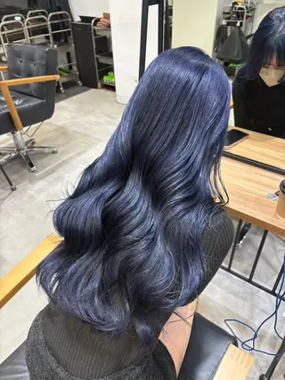 ロング カラー うる艶カラー/ハイト ーン🎀hina🎀のヘアスタイル