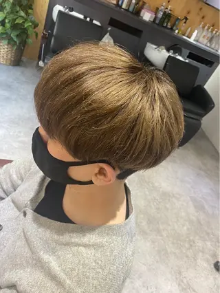 カラー メンズ 雪音/美髪縮毛矯正 /ニュアンスパーマのヘアスタイル