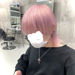 メンズ ハイトーン×エクステ 💞くるみのヘアスタイル