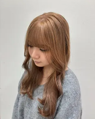 セミロング カラー HUG 🤍ྀི chika🤍ྀིのヘアスタイル