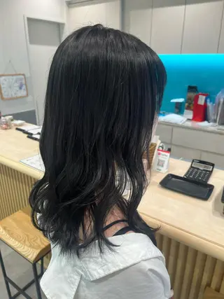 セミロング カラー おおや みゆのマツエク・マツパデザイン