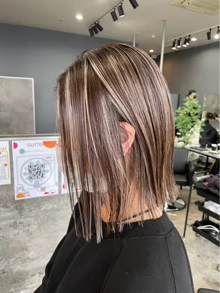 カラー ✂︎GLITTER ✂︎Yuu✂︎のヘアスタイル