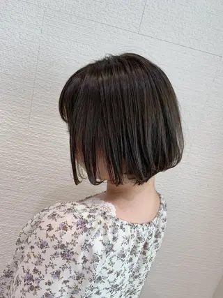 ショート カラー 【メンズ縮毛矯正】 田中秀斗のヘアスタイル