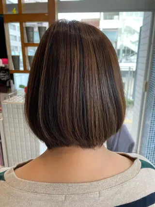 ショート カラー 松戸　kiju オーナースタイリストのヘアスタイル