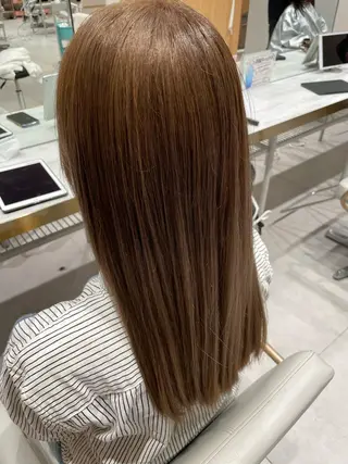 カラー 顔周り/透明感カラー /韓国ヘア/TAKUのヘアスタイル