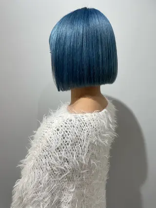 ショート ハイトーン/ボブ /Riimooaのヘアスタイル