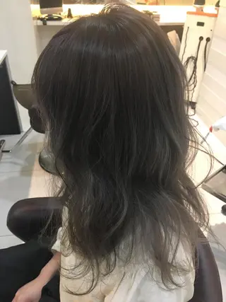 セミロング ロング カラー ヘアアレンジ NORME所属・NORME経堂 nonのヘアスタイル
