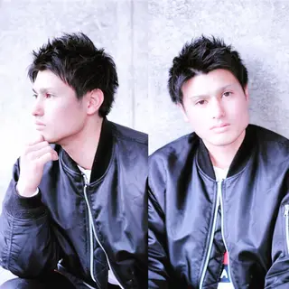 ショート メンズ cachecache所属・及川 光のヘアスタイル