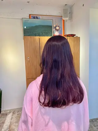 ロング カラー aiko【艶カラー ・ミニモ年内で終了】のヘアスタイル