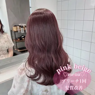 セミロング 盛れる暖色🎀ガーリ ーヘア🎀きっかのヘアスタイル