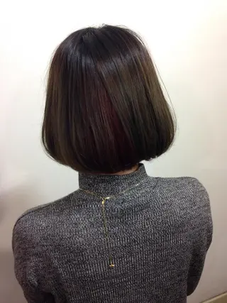 ミディアム カラー 💎髪質改善💎 デザイナーshinのヘアスタイル