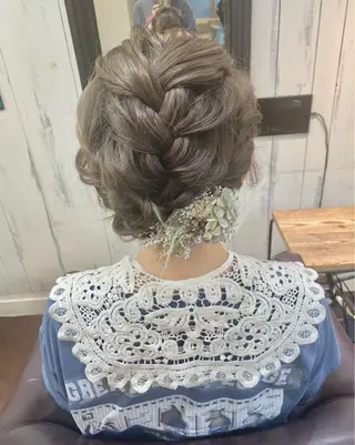 ヘアアレンジ sanchasalon所属・麻生 菜々香のヘアスタイル