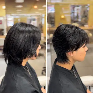 ショート パーマ メンズ 🔮メンズ縮毛矯正 毛流れパーマ💎竹永のヘアスタイル