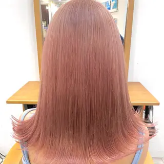 ミディアム little salt 渋谷店所属・akina＊ブリーチ ♡トレンドヘアのヘアスタイル