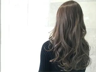 セミロング カラー カット／メンズカット 藤田麻衣のヘアスタイル