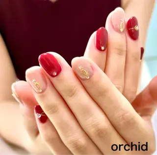 ネイル orchid ♡オーキッドのネイルデザイン