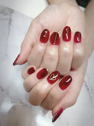 ネイル 柘植 祐子のネイルデザイン