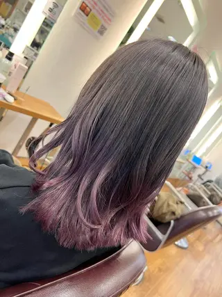 カラー 茅ヶ崎/ハイライト/ ハイトーン/関口実華のヘアスタイル