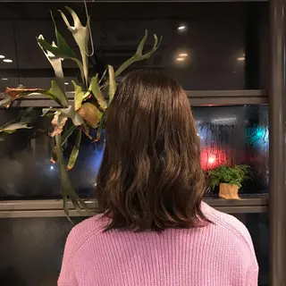 ミディアム 菅原 彩加のヘアスタイル