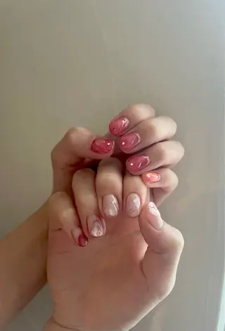 ネイル 甲府市徳行 🧸prunelleのネイルデザイン