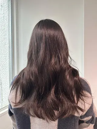 ロング カラー 愛結 暖色カラー🎀🩰のヘアスタイル