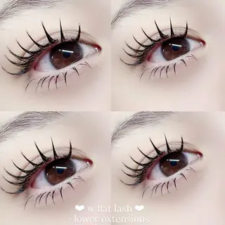 マツエク・マツパ scarlet ikumiのマツエク・マツパデザイン