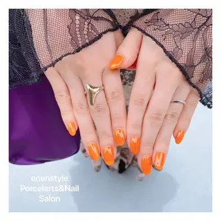 ミディアム ネイル 👑enen style👑のネイルデザイン