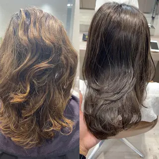 ミディアム 垢抜けのプロ🪄 honoのヘアスタイル