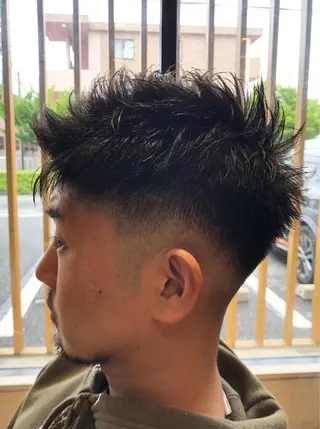 ショート メンズ 松井 竜輝のヘアスタイル