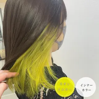 ミディアム カラー アンブレラカラー💫 フェイスフレーミングのヘアスタイル