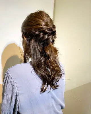 セミロング ヘアアレンジ YURI/20〜 30代メンズ/恵比寿のヘアスタイル