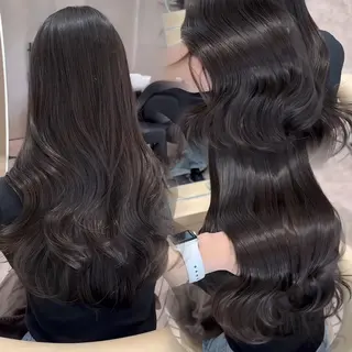 ミディアム 韓国ヘア/ベージュ カラー/髪質改善/涼のヘアスタイル