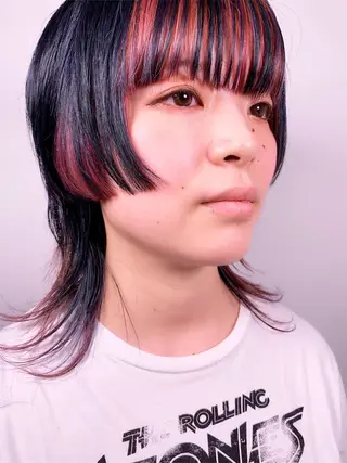 ミディアム カラー tension 【テンション】のヘアスタイル