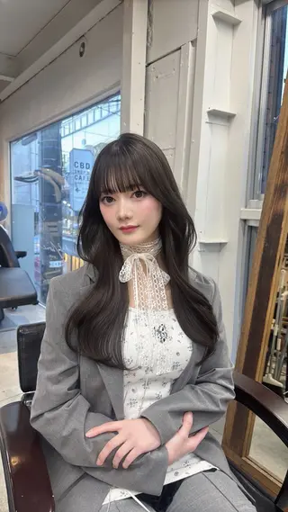 ロング ‎Lby home 🪽mikuのヘアスタイル