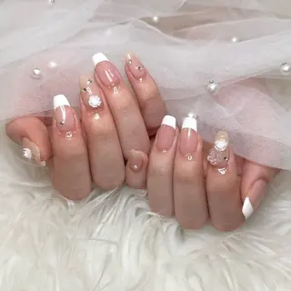 ネイル パラジェル/フィルイン　Oasisネイル相模大野所属・natsuki 🦊🩶のネイルデザイン