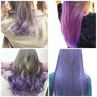 セミロング カラー ヤナ マネージャーのヘアスタイル