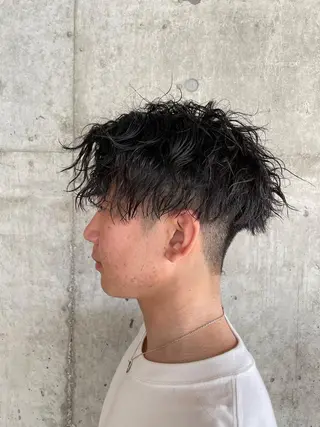 ミディアム パーマ メンズ 🔥メンズ特化パーマ 🦖増田弘明🦖のヘアスタイル