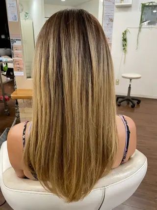 セミロング 山口 隆城のヘアスタイル