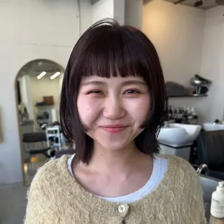 ミディアム 東京 千駄ヶ谷🫧 hiyori🫧のヘアスタイル