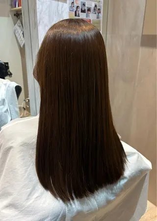 ロング 松本 かのんのヘアスタイル