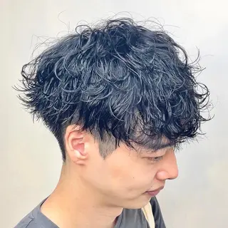 パーマ メンズ メンズパーマ/新宿/ サイカショウイチのヘアスタイル