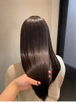 セミロング カラー 新宿 /透明感カラー レイヤー/NANAのヘアスタイル