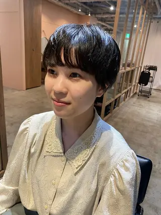 ショート パーマ Hayashi Shioriのヘアスタイル