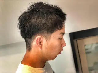 ショート メンズ 美髪矯正 Rioのヘアスタイル