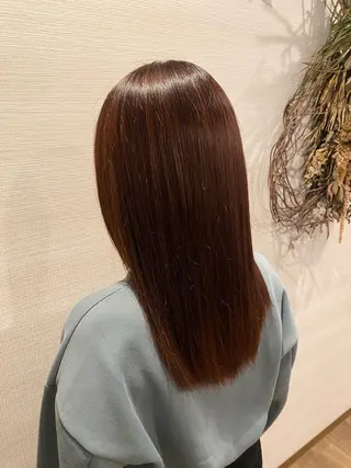 セミロング カラー ‎🤍透明感カラー 【仙川】セリナ‎🤍のヘアスタイル