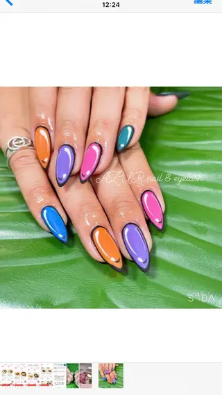 ネイル AZUR N&eyelashのネイルデザイン