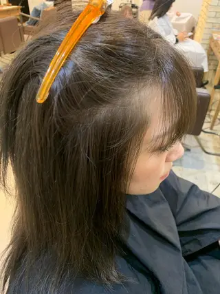 ミディアム 韓国🇰🇷髪質改善 Chisaki치사키のヘアスタイル