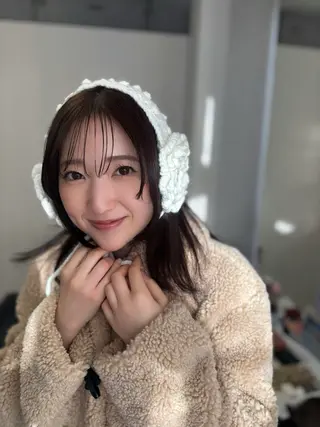 ミディアム 浜崎 千亜のヘアスタイル